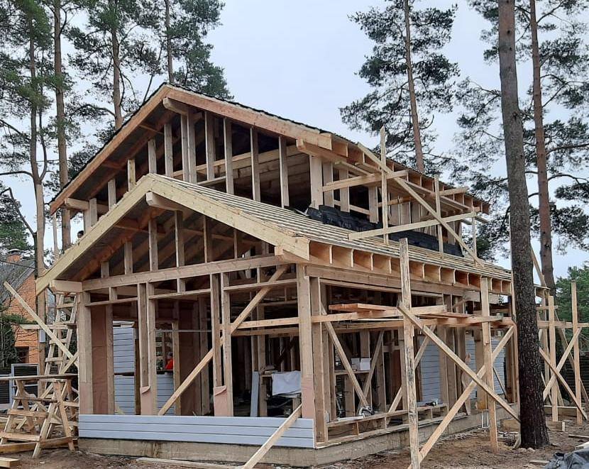 Строительство финского каркасного дома